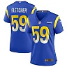Zennovawear London Fletcher Los Angeles Rams Women's Game Retired Player Jersey - Royal
