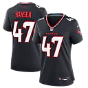 Zennovawear Louis Hansen Houston Texans Women's Team Game Jersey - Navy