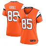 Zennovawear Lucas Krull Denver Broncos Women's Team Game Jersey - Orange