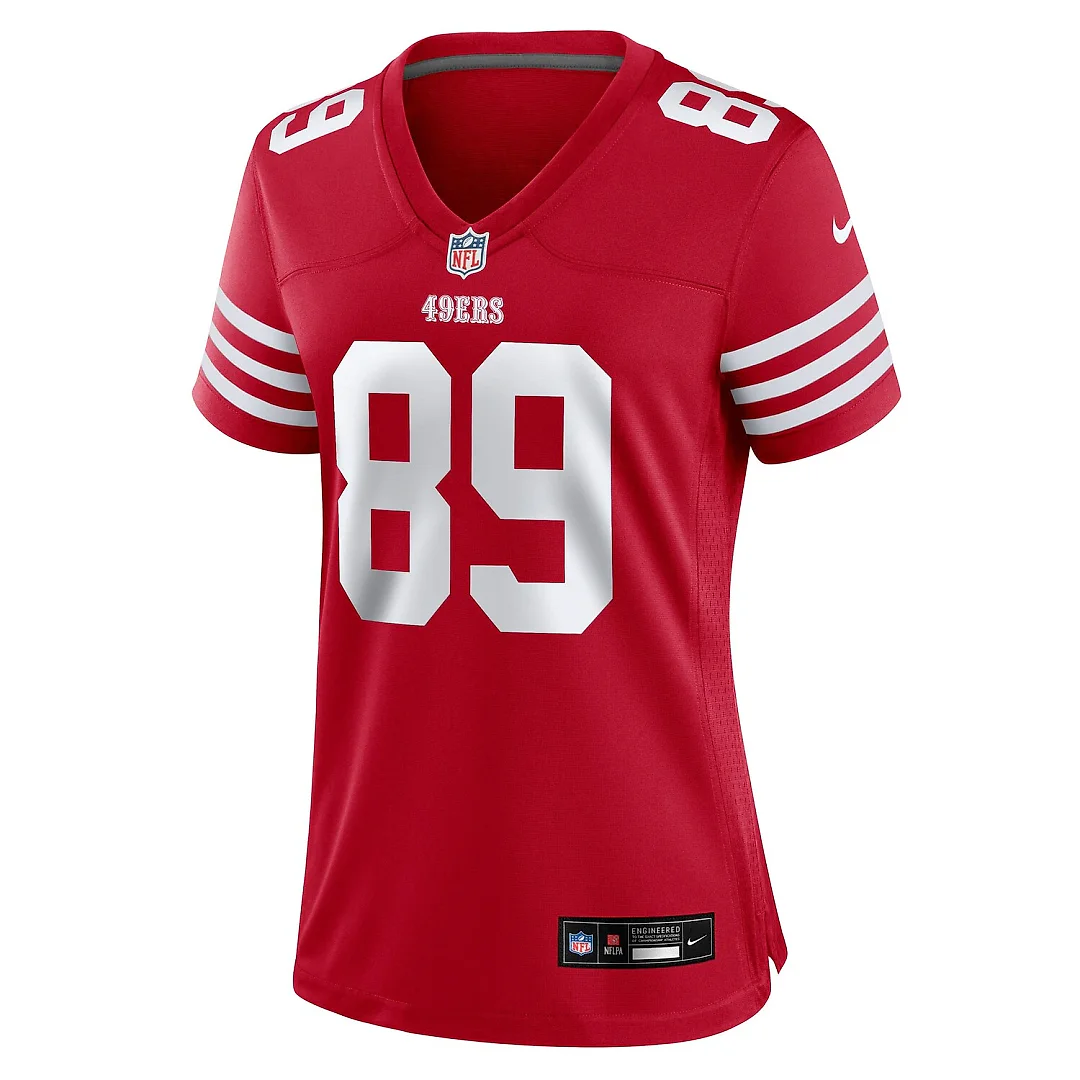 Zennovawear Luke Farrell San Francisco 49ers Women's Team Game Jersey - Scarlet