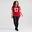 Zennovawear Luke Gifford San Francisco 49ers Women's Team Game Jersey - Scarlet