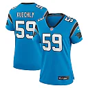Zennovawear Luke Kuechly Carolina Panthers Women's Retired Player Game Jersey - Blue