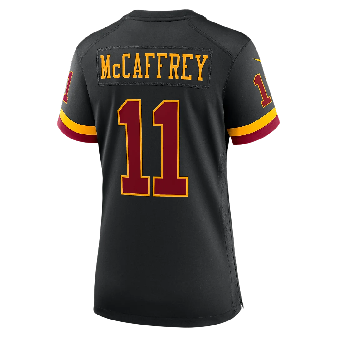Zennovawear Luke McCaffrey Washington Commanders Women's Hail Raiser Alternate Game Jersey - Black