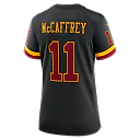 Zennovawear Luke McCaffrey Washington Commanders Women's Hail Raiser Alternate Game Jersey - Black