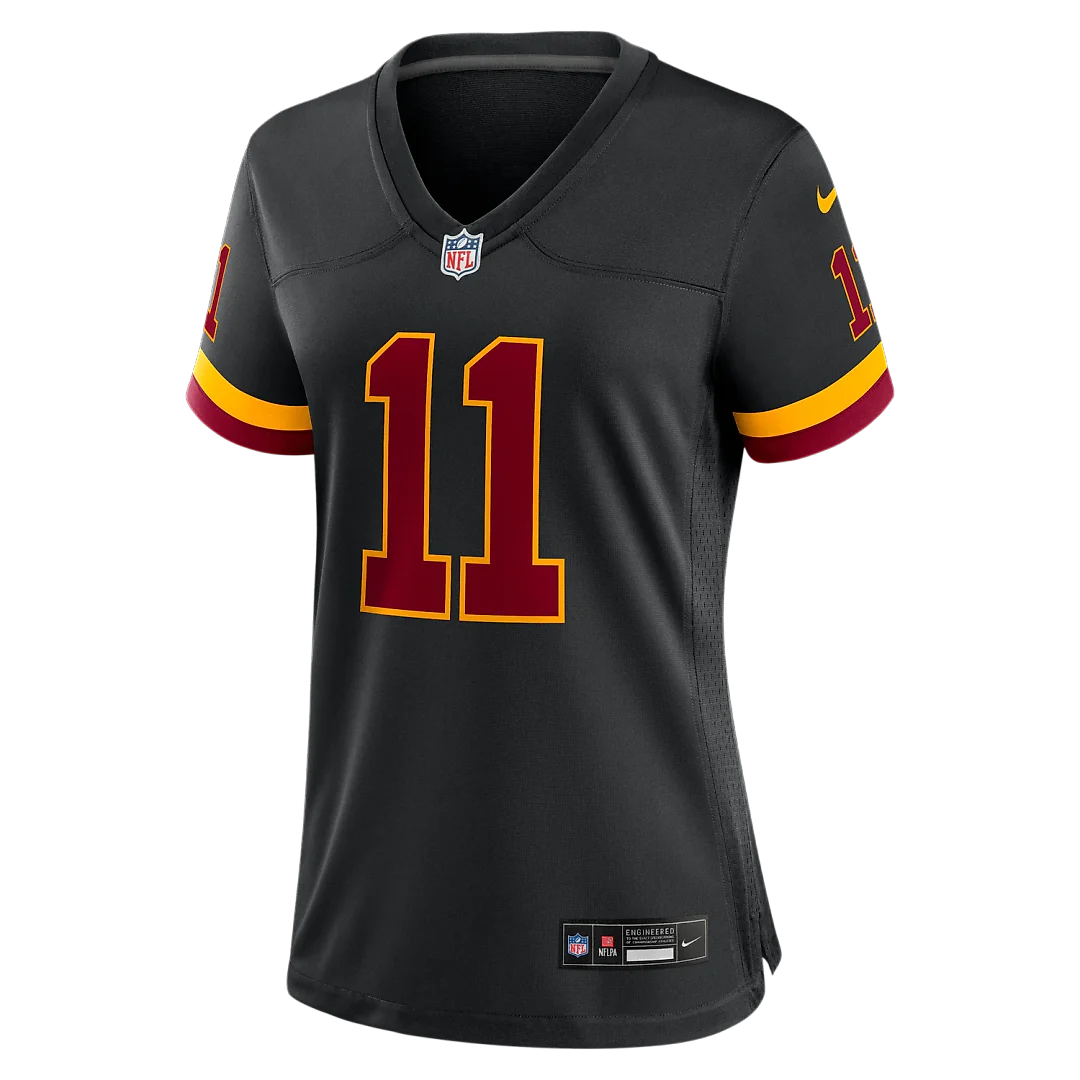 Zennovawear Luke McCaffrey Washington Commanders Women's Hail Raiser Alternate Game Jersey - Black