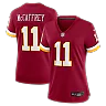 Zennovawear Luke McCaffrey Washington Commanders Women's Game Jersey - Burgundy