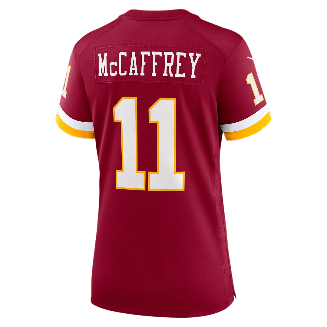 Zennovawear Luke McCaffrey Washington Commanders Women's Game Jersey - Burgundy