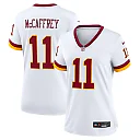 Zennovawear Luke McCaffrey Washington Commanders Women's Game Super Bowl Era Jersey - White