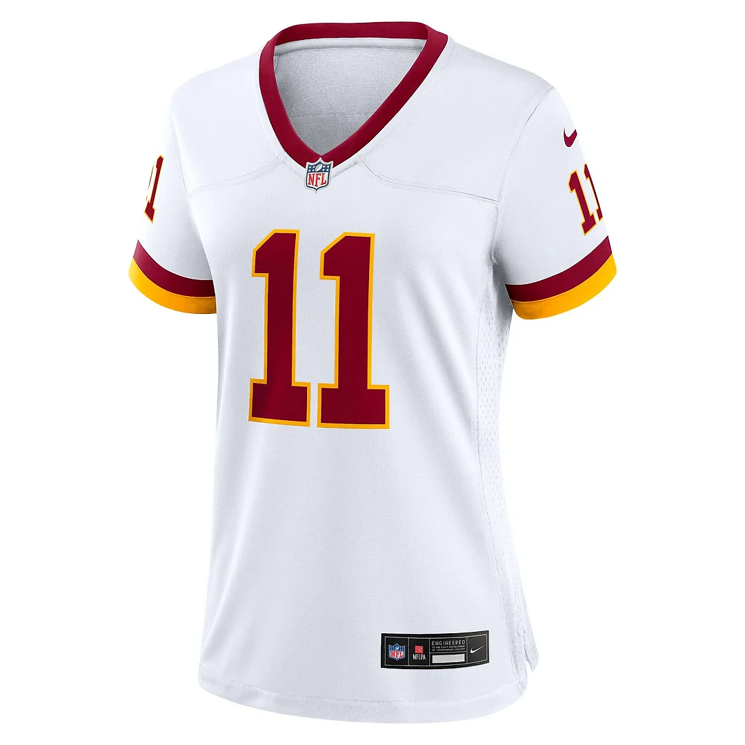 Zennovawear Luke McCaffrey Washington Commanders Women's Game Super Bowl Era Jersey - White