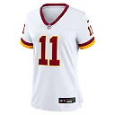 Zennovawear Luke McCaffrey Washington Commanders Women's Game Super Bowl Era Jersey - White