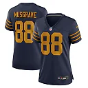 Zennovawear Luke Musgrave Green Bay Packers Women's The 1923 Classic Game Jersey - Navy