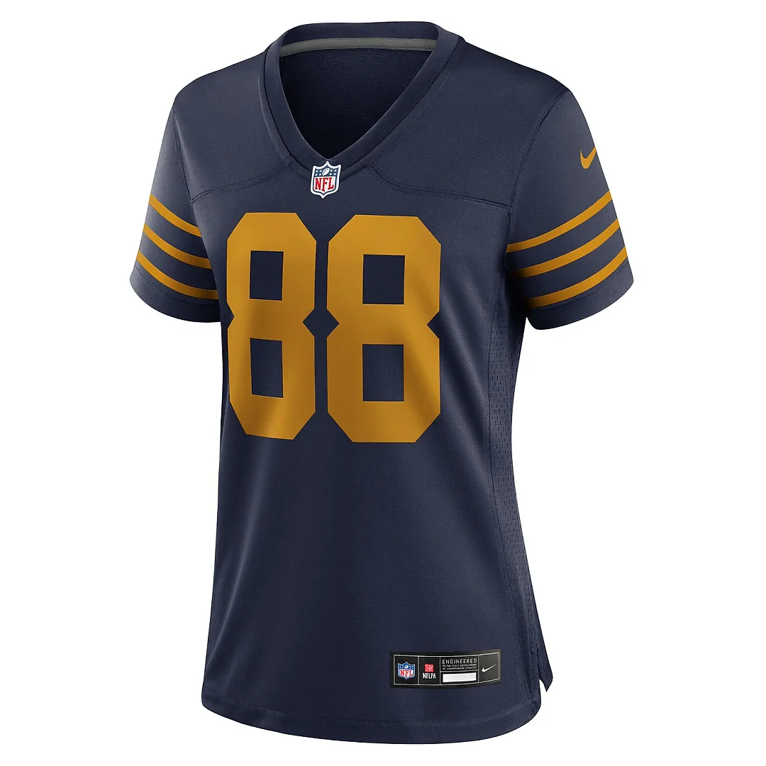 Zennovawear Luke Musgrave Green Bay Packers Women's The 1923 Classic Game Jersey - Navy