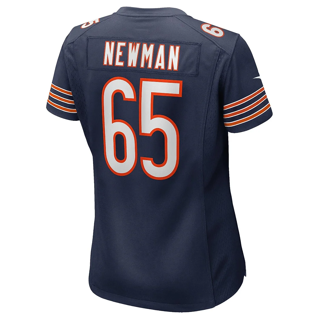 Zennovawear Luke Newman Chicago Bears Women's Team Game Jersey - Navy