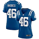Zennovawear Luke Rhodes Indianapolis Colts Women's Game Jersey - Royal