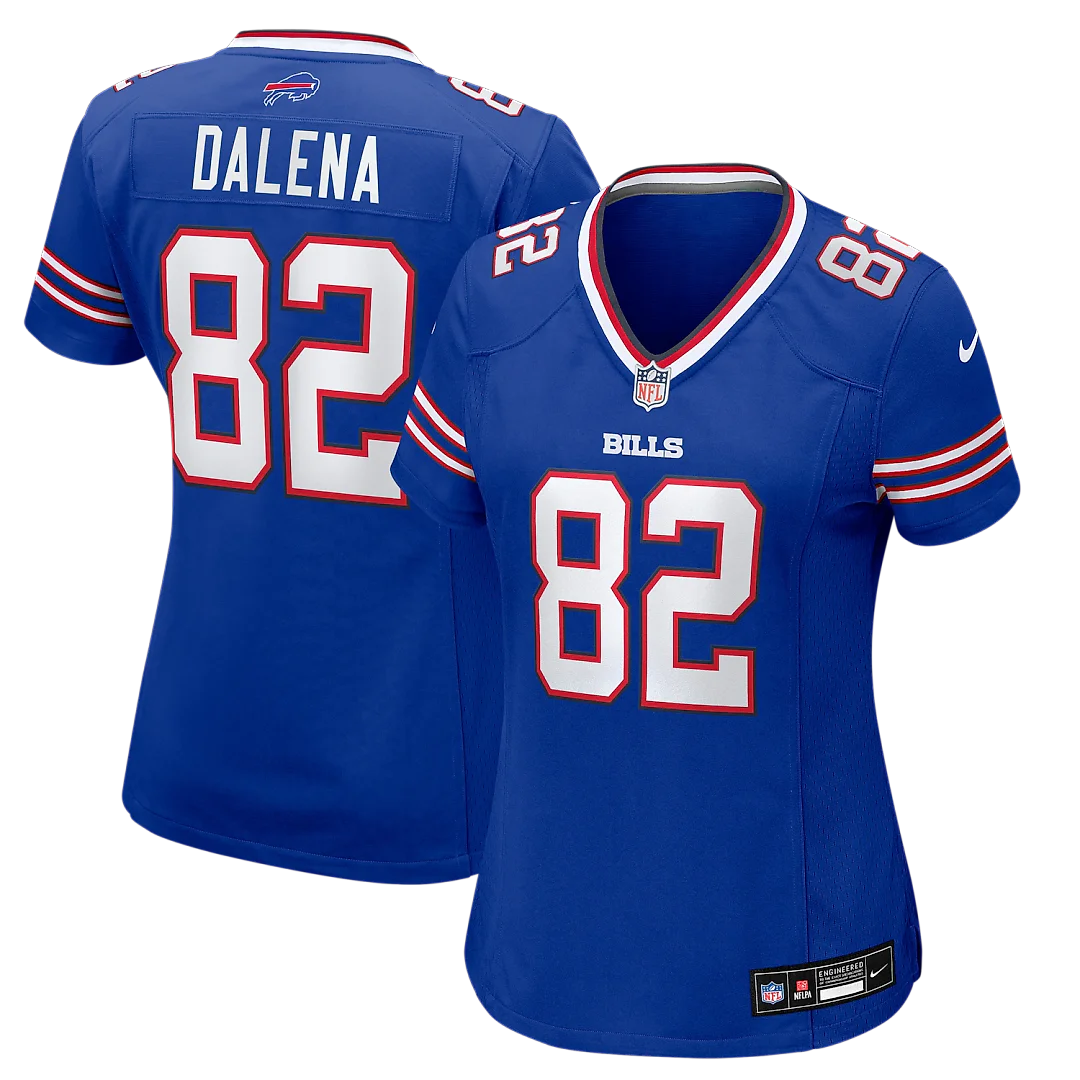 Zennovawear Mac Dalena Buffalo Bills Women's Team Game Jersey - Royal