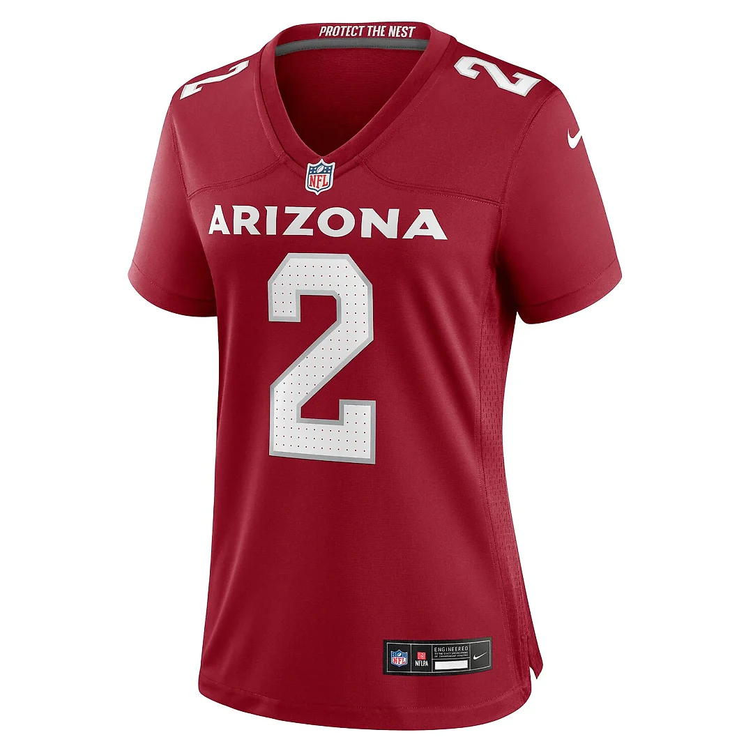 Zennovawear Mack Wilson Sr. Arizona Cardinals Women's Team Game Jersey - Cardinal