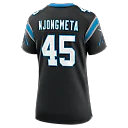 Zennovawear Maema Njongmeta Carolina Panthers Women's Team Game Jersey - Black