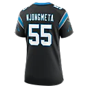 Zennovawear Maema Njongmeta Carolina Panthers Women's Team Game Jersey - Black