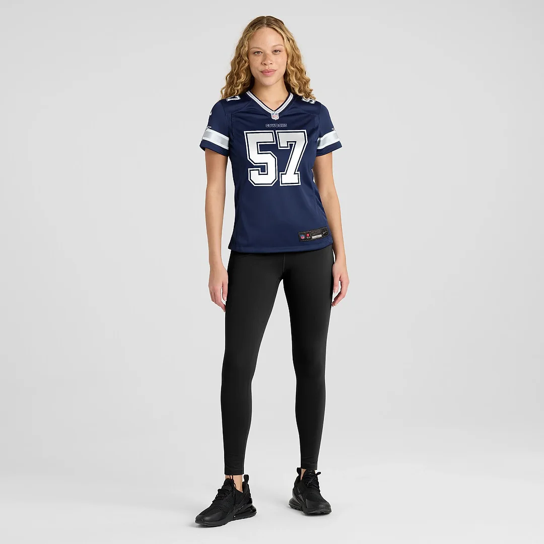 Zennovawear Malachi Lawrence Dallas Cowboys Women's Game Jersey - Navy