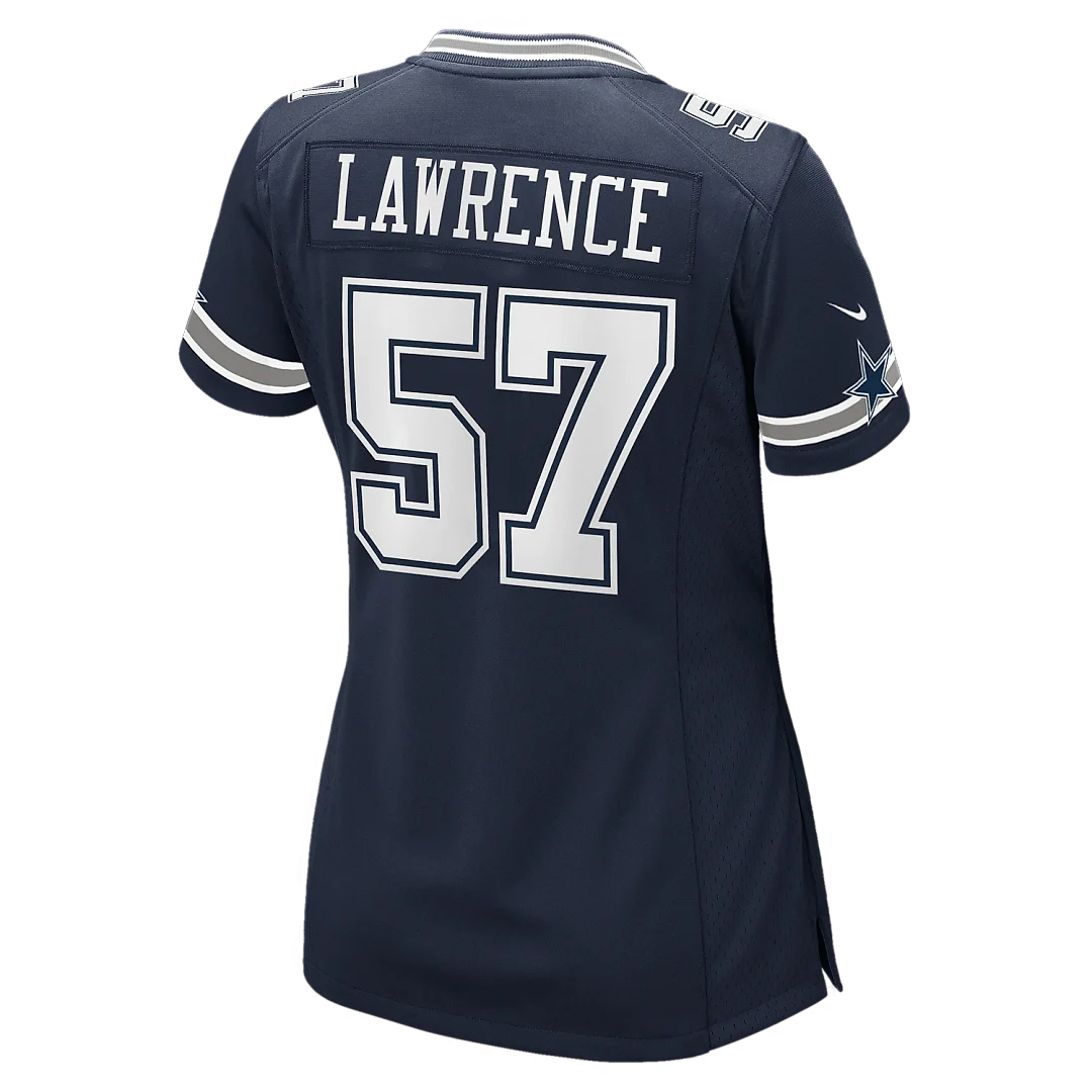 Zennovawear Malachi Lawrence Dallas Cowboys Women's Game Jersey - Navy