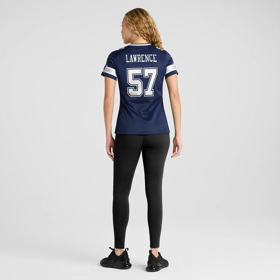 Zennovawear Malachi Lawrence Dallas Cowboys Women's Game Jersey - Navy