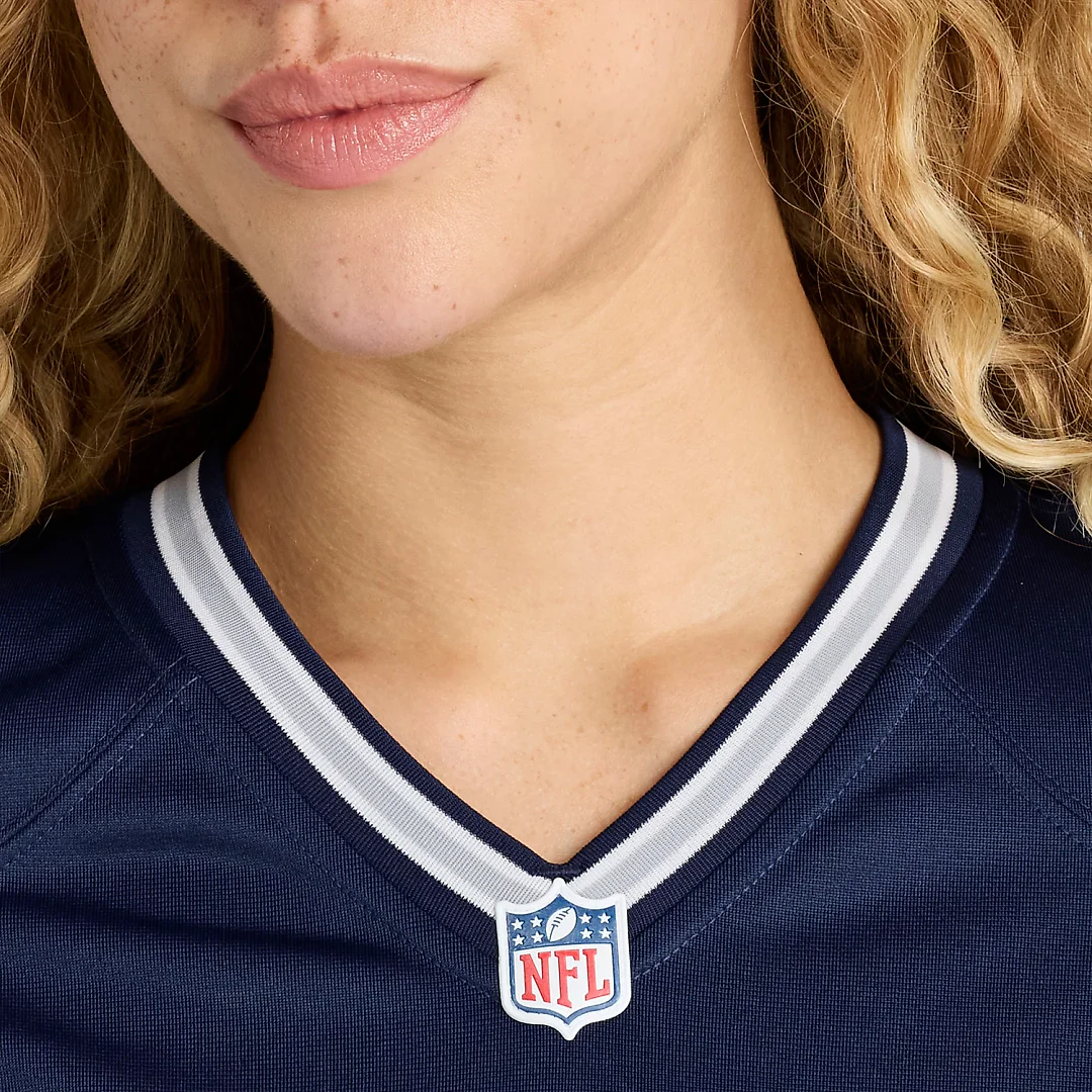 Zennovawear Malachi Lawrence Dallas Cowboys Women's Game Jersey - Navy