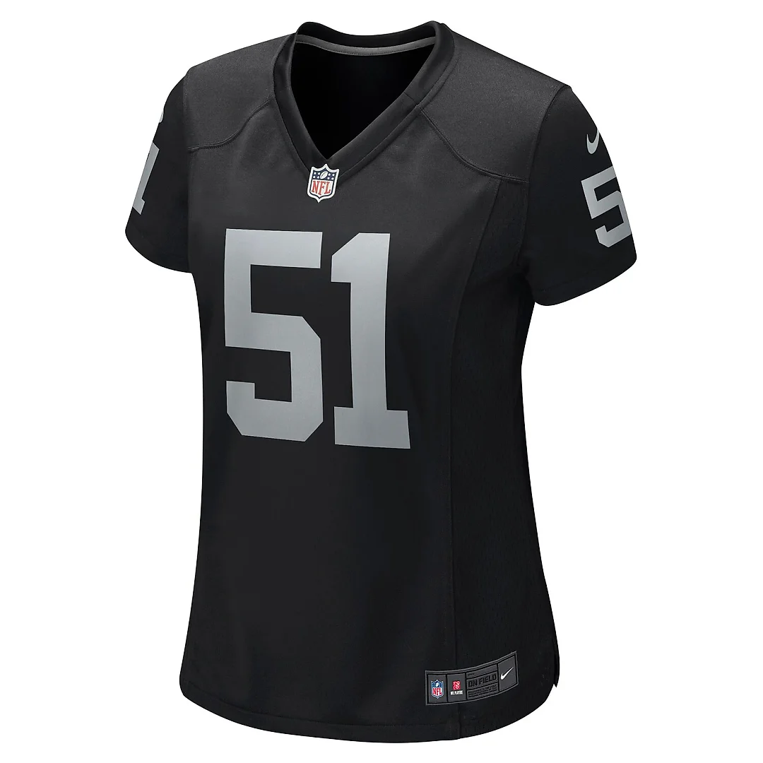 Zennovawear Malcolm Koonce Las Vegas Raiders Women's Game Jersey - Black