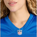 Zennovawear Malik Cunningham Detroit Lions Women's Team Game Jersey - Blue
