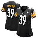 Zennovawear Malik Harrison Pittsburgh Steelers Women's Team Game Jersey - Black