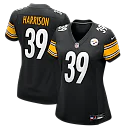 Zennovawear Malik Harrison Pittsburgh Steelers Women's Team Game Jersey - Black