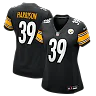 Zennovawear Malik Harrison Pittsburgh Steelers Women's Team Game Jersey - Black