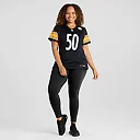 Zennovawear Malik Harrison Pittsburgh Steelers Women's Team Game Jersey - Black