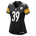 Zennovawear Malik Harrison Pittsburgh Steelers Women's Team Game Jersey - Black