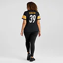 Zennovawear Malik Harrison Pittsburgh Steelers Women's Team Game Jersey - Black