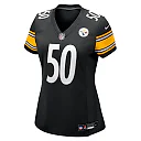 Zennovawear Malik Harrison Pittsburgh Steelers Women's Team Game Jersey - Black