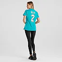 Zennovawear Malik Willis Miami Dolphins Women's Game Jersey - Aqua