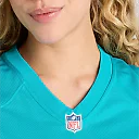 Zennovawear Malik Willis Miami Dolphins Women's Game Jersey - Aqua