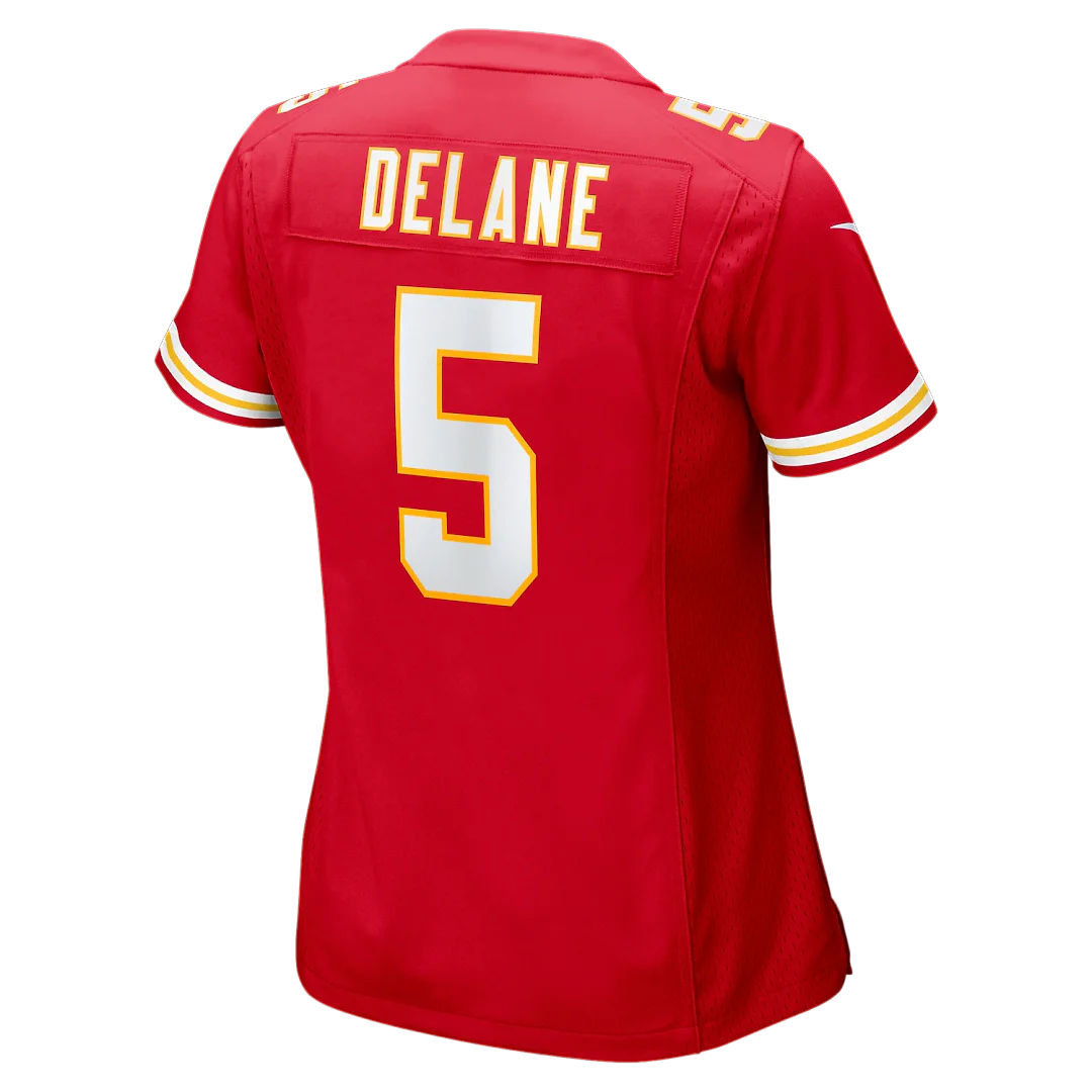 Zennovawear Mansoor Delane Kansas City Chiefs Women's Game Jersey - Red