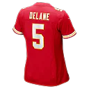 Zennovawear Mansoor Delane Kansas City Chiefs Women's Game Jersey - Red