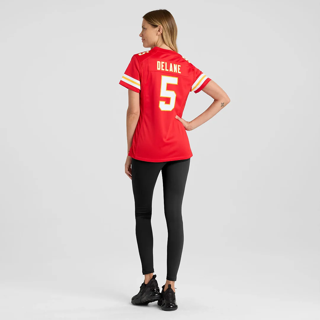 Zennovawear Mansoor Delane Kansas City Chiefs Women's Game Jersey - Red