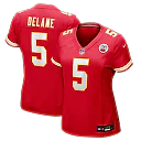 Zennovawear Mansoor Delane Kansas City Chiefs Women's Game Jersey - Red