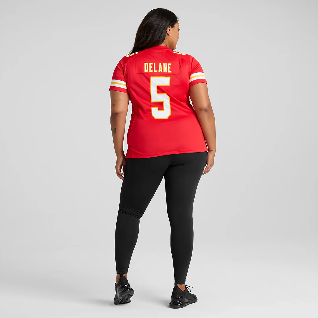 Zennovawear Mansoor Delane Kansas City Chiefs Women's Game Jersey - Red