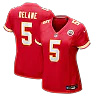 Zennovawear Mansoor Delane Kansas City Chiefs Women's Game Jersey - Red