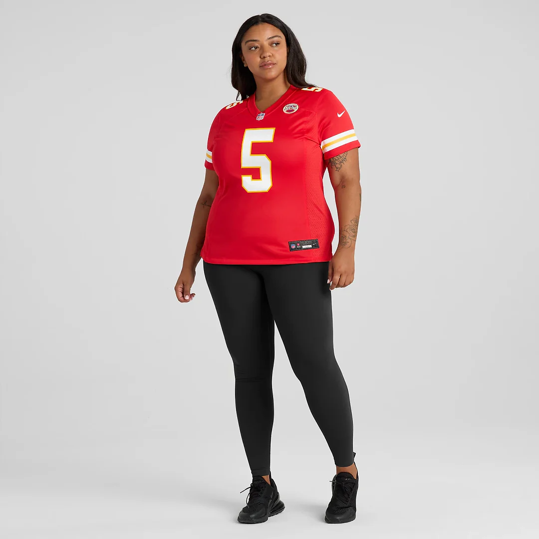 Zennovawear Mansoor Delane Kansas City Chiefs Women's Game Jersey - Red