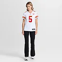 Zennovawear Mansoor Delane Kansas City Chiefs Women's Game Jersey - White