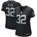 Zennovawear Marcus Allen Las Vegas Raiders Women's Game Retired Player Jersey - Black