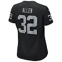 Zennovawear Marcus Allen Las Vegas Raiders Women's Game Retired Player Jersey - Black