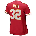 Zennovawear Marcus Allen Kansas City Chiefs Women's Game Retired Player Jersey - Red
