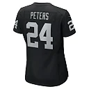 Zennovawear Marcus Peters Las Vegas Raiders Women's Team Game Jersey - Black