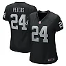 Zennovawear Marcus Peters Las Vegas Raiders Women's Team Game Jersey - Black